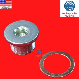 Toyota GENUINE TOYOTA 4RUNNER TACOMA TUNDRA LX GX470 DIFFERENTIAL DRAIN PLUG W/GASKET