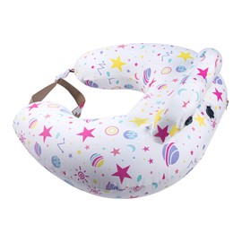 Portabuddy Travel Nursing Pillow for Breastfeeding and Baby Support, Star