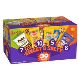 Keebler Cookies and Crackers, Variety Pack, 30 Ct. (Pack of 1)