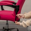 Melaluxe Office Chair Cover with Arm Covers - Universal Stretch