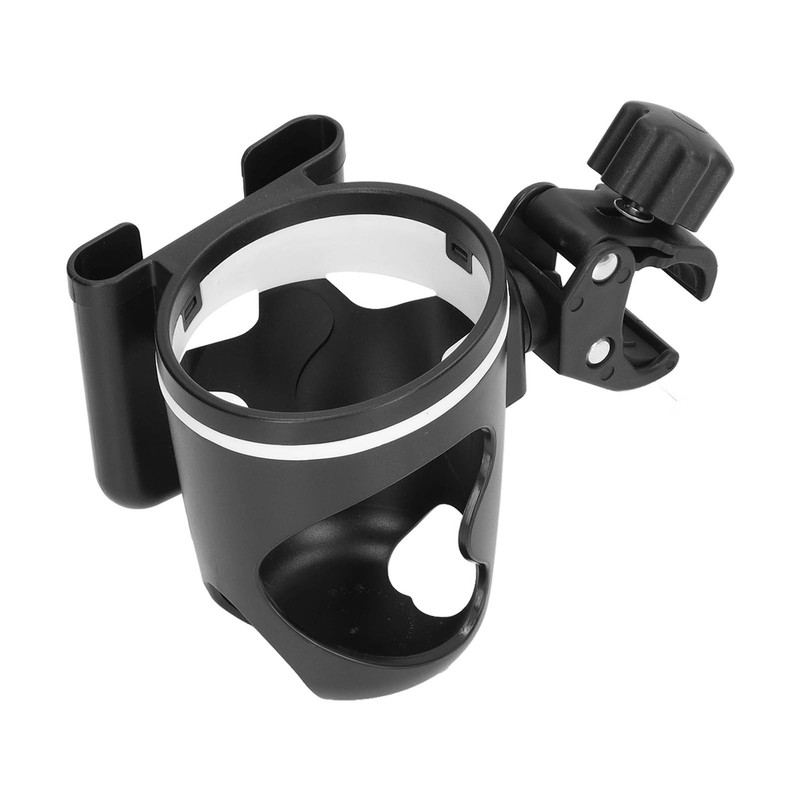 Baby Stroller Cup Holder Prevent Slipping Adjustable 360 Degree Rotating