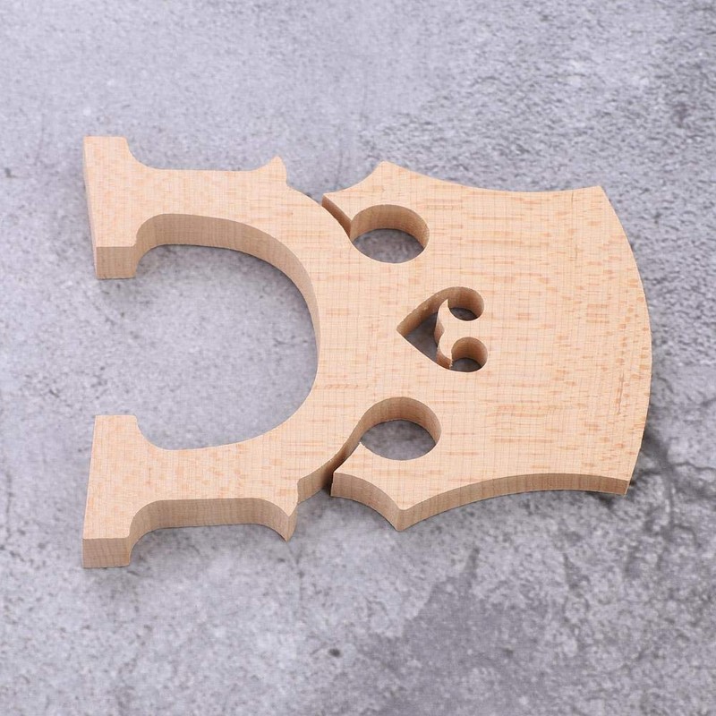 4/4 Cello Bridge Maple Professional Cello Bridge Autoajustable Fitted Bridge