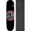 Element Skateboards Seal Black Skateboard Deck - 8" x 31.75"