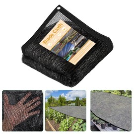 SPORTYOUTH 40% Shade Cloth for Garden, 10x50 ft Mesh Tarp with Grommets, UV Resistant Black Sunblock Sun Shade Netting Cover for Greenhouse, Plants Vegetables Growing, Patio, Chicken Coop