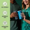 GoSili To-Go Cup with Lid – Teal, 16oz.