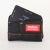 [モバック] 小銭入れ メンズ パスケース 定期入れ L字ファスナー 財布 デニム 大容量 人気