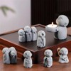 Jizo-san Osho Zen Meaning Cute Prayer Healing God Granite Religious