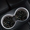 Moon & Star Pattern Car Coaster, Car Cup Holder Coaster,