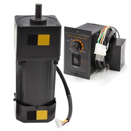 Gear Reducer Motor 120W 110V 40K Adjustable Variable Gear Reducer Motor with Speed Controller for Industry Single-Phase Electric Gear Motor
