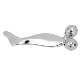 Facial Massager Roller Double Ball Manual Massage Tool Metal Beauty Skin Care Roller for Face Sculpting