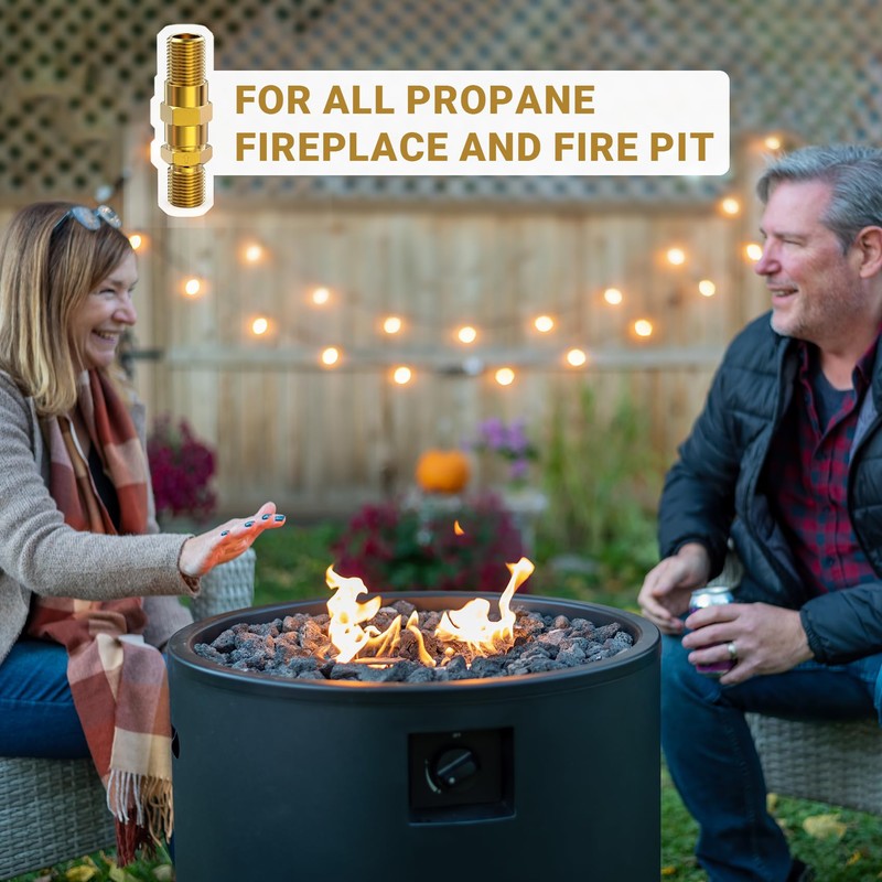 onlyfire 1/2" LP Air Mixer Valve for Propane Gas Fire