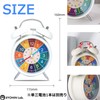 RYOHIN Lab. Alarm Clock, Table Clock, Kids, Loud Volume, Colorful,