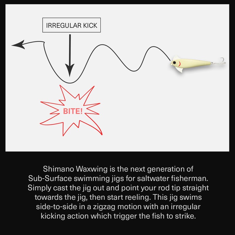 Shimano WW088 BS Jig Waxwing