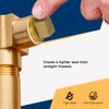 Supply Giant CSTQ0012 1/2-Inch Male National Pipe Taper Threads Brass
