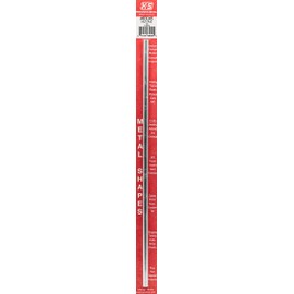 K&S Precision Metals Round Aluminum Rod 83045 – 1/4" OD x 12" Long – DIY Crafts, Machining, Fasteners, Electrical, Made in USA, 1 Rod