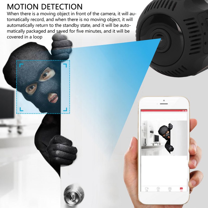 X7 Mini Watch Camera 1080P High Clarity WIFI Remote Camera