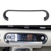 Cnaurda Carbon Fiber Style Car Center Console Air Condition Panel