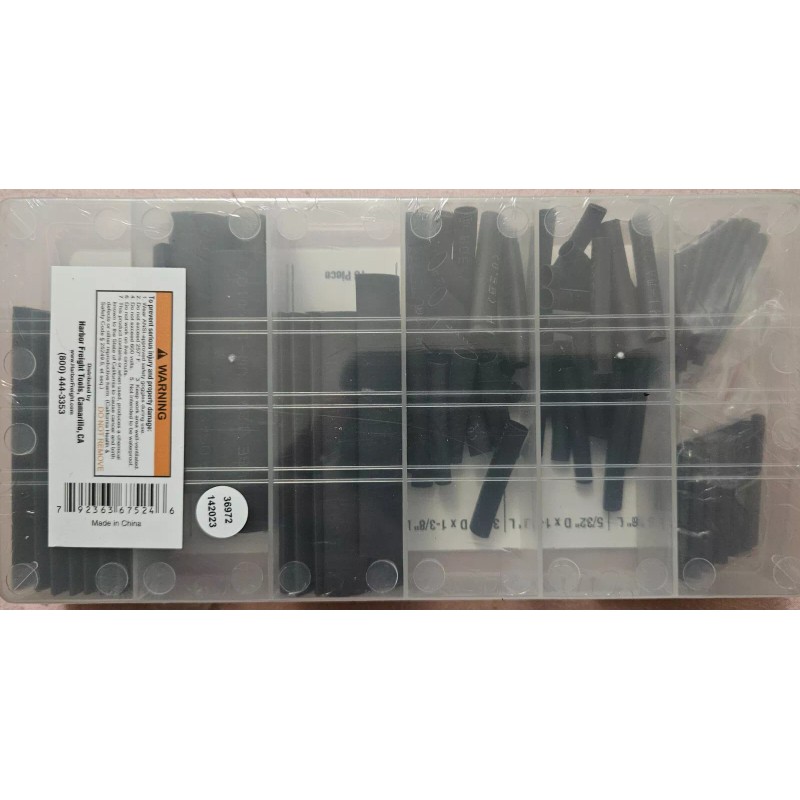 STORE HOUSE Heat Shrink Tubing Assortment 127PC.