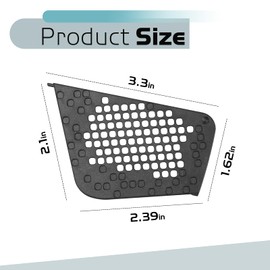 PalpitateC 19729 Filter Cover Replacement for Resmed AirSense/AirStart/AirCurve 10 Series CPAP Machines, Plastic Side Filter Cover Replcement CPAP Filter Parts - 1 Pack