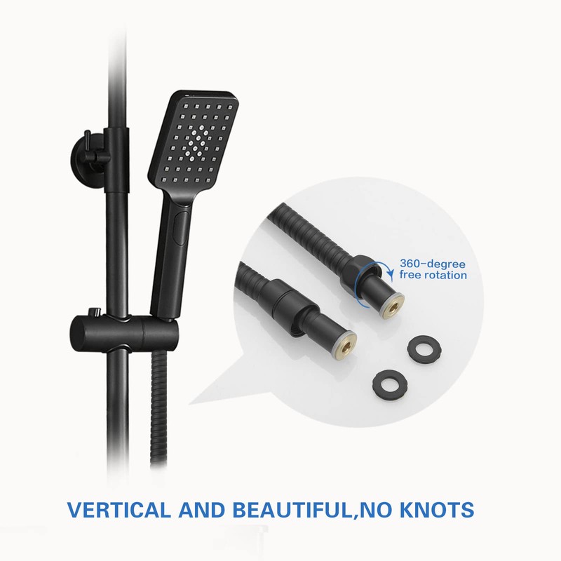 RUMOSE 79 inches Shower Hose Shower Head Extension Hose Extra