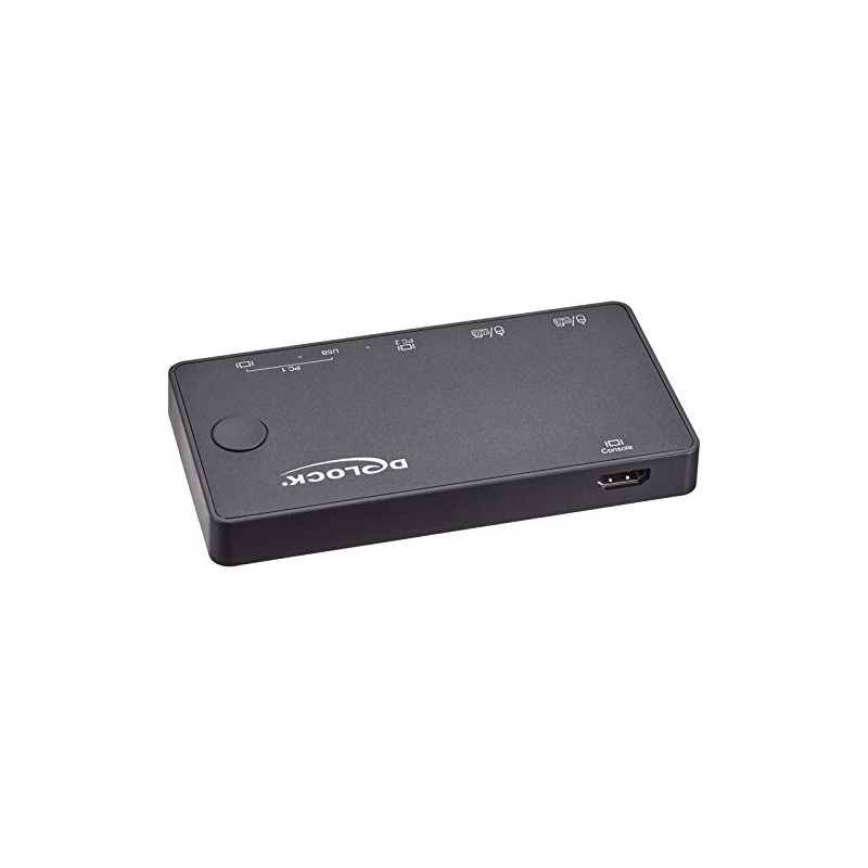 Delock 11477 HDMI / USB-C KVM Switch 4K 60Hz with