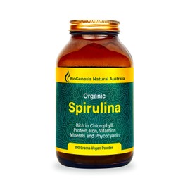 BioGenesis Organic Spirulina Powder 200g