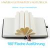 HwxBen Bullet Dotted Journal, Dotted Notebook, 256 Pages, 140 gsm