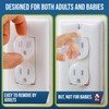 Clear Outlet Covers (50 Pack) – Baby Safety Outlet Plug