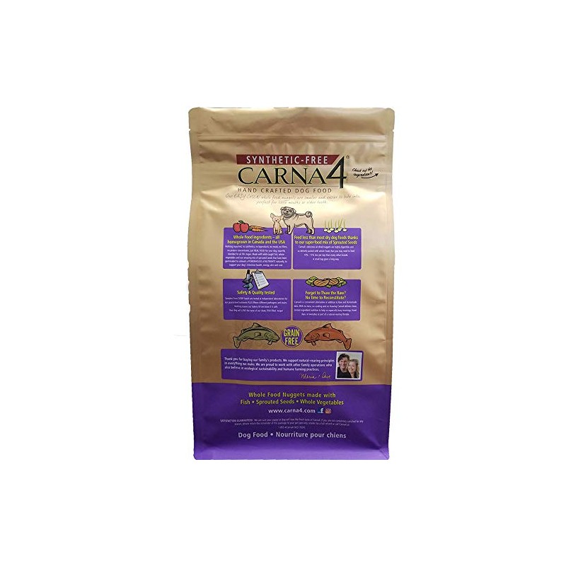 CARNA4 All Life Stages Easy Chew Fish Formula Dry Dog