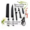 Total Supplier 6 Pizs Juego De Cuchillos De Acero Inoxidable