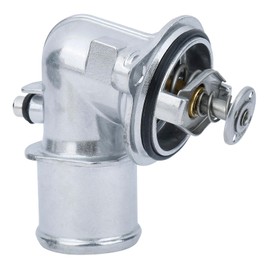 Conjunto de carcasa de termostato de aluminio actualizado. Compatible con RAM 1500 RAM 1500 RAM 1500 Jeep Grand Cherokee Wrangler Gladiator 3.0L. Sustituye a la pieza # 902-3040,68253514AA.