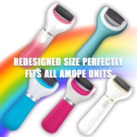 13 Extra Coarse Replacement Roller Refill Heads Compatible with Amope Wet Dry Electronic Foot File Refill(13 Extra Coarse for Wet & Dry) Blue