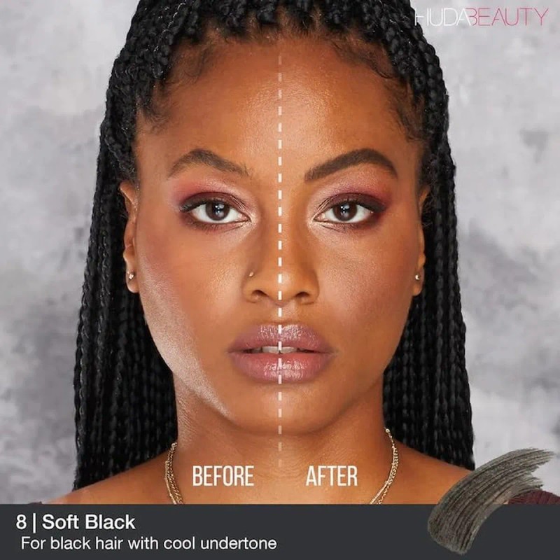 Hudabeauty Gel Voluminizador De Cejas Huda Beauty Negro Make