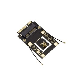 KALEA-INFORMATIQUE M2 E A Key to miniPCIe Adapter to attach an M.2 2230 WiFi Bluetooth Card to a Mini PCIe port