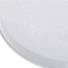 Range Kleen 5057 Set of 4 Round Ivy Embossed White