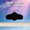 LIEBSTER Winter Nose-Warmer Patches 4-Pack – Thermal Cotton, Wind-Block, Peel-Press
