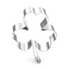 WDYJMALL Shamrock Flower Cookie Cutter