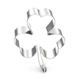 WDYJMALL Shamrock Flower Cookie Cutter