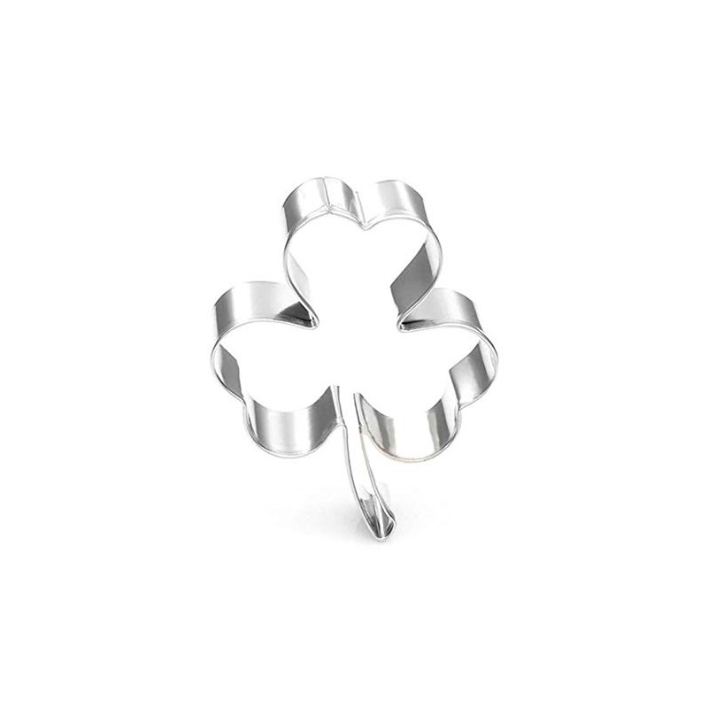 WDYJMALL Shamrock Flower Cookie Cutter