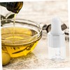 Mikinona 30Pcs Convenient Dropper Bottles Transparent Essential Oil Dispensing for