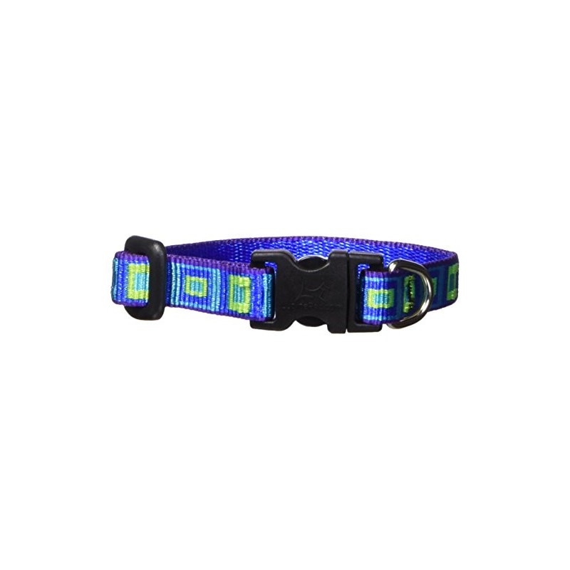 LupinePet Originals 1/2" Sea Glass 6-9" Adjustable Collar for Extra