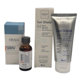 OBAGI Clinical Arbutin Serum 1 oz & Sunshield Matte SPF50 3 oz