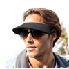 Visor ATTACHES to Sunglasses, EVA Foam, Unisex