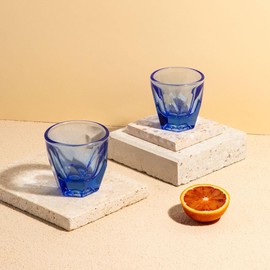 notNeutral Vero Glass Cappuccino, 6 oz., Ocean Blue
