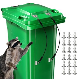 forebuy Animal Proof Trash Can Locks