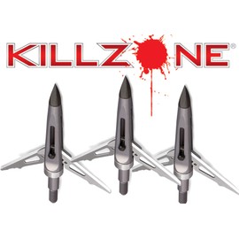New Archery Products Killzone 125 grain Trophy Tip point 3 pack