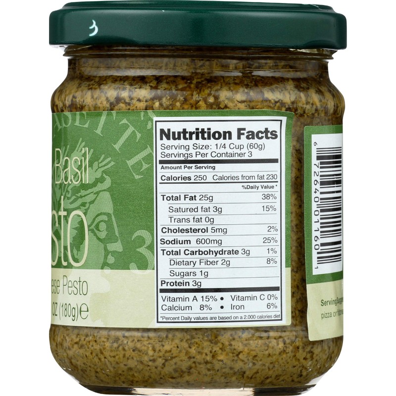 Trentasette 37, Sauce Pesto Genovese, 6.3 Ounce