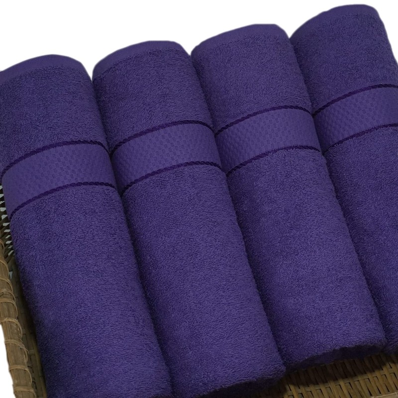 Casabella Pack of 2 Large Jumbo Bath Sheets 100% Egyptian