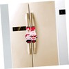 DOITOOL Christmas Kitchen Decor Set of 4 White Fridge Handle