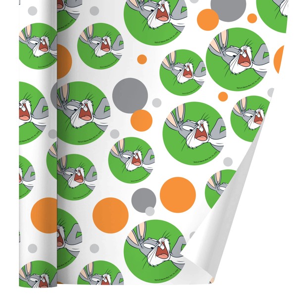 GRAPHICS & MORE Looney Tunes Bugs Bunny Gift Wrap Wrapping Paper Roll